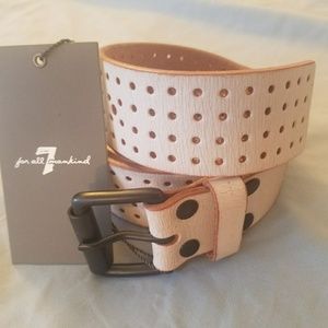 7 For All Mankind Leather Belt